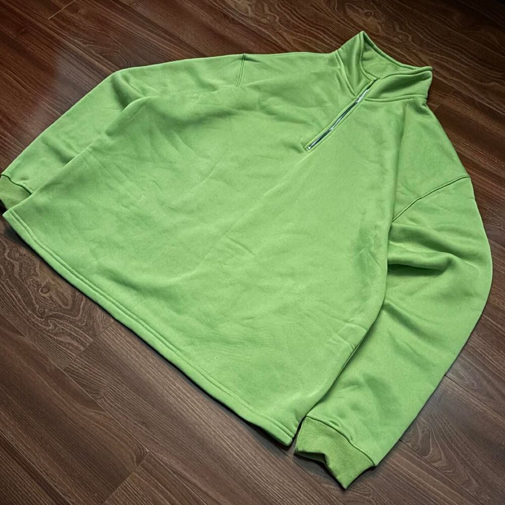Unbranded Men's Green and Yellow Sweatshirt